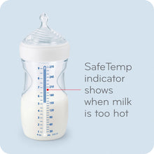 NUK Simply Natural Bottle with SafeTemp, 5 oz, 2 Pack, 0+ Months