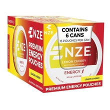 NZEPremiumEnergyPouches_LemonCherry_15PouchesperCan_6-Count - USA Mega Market