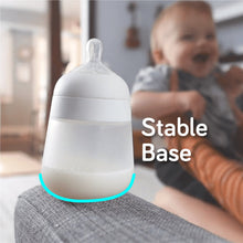 Nanobebe Anti-Colic Flexy Silicone Baby Bottles | Pink, 9 oz, 2 Pack