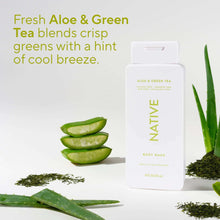 NativeBodyWash-Aloe-GreenTea-SulfateFree-forWomen-Men-18floz7-_5 - USA Mega Market