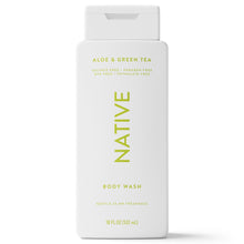 NativeBodyWash_Aloe_GreenTea_SulfateFree_forWomen_Men_18floz1 - Brands For Less USA