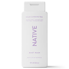 Native Body Wash, Lilac & White Tea, Sulfate Free, for Women & Men, 18 fl oz