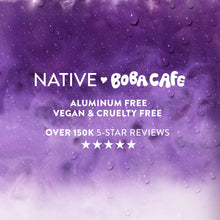 Native Body Wash, Limited Edition Coconut Ube, Sulfate Free Body Wash for Women & Men, Boba Café, 18 fl oz