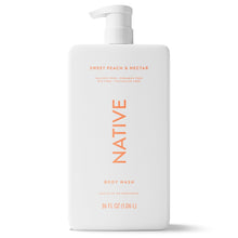 NativeBodyWash_SweetPeach_Nectar_SulfateFree_36floz1 - USA Mega Market