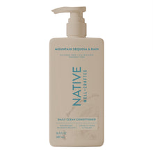 Native Daily Clean Men's Conditioner, Silicone and Sulfate Free, Mountain Sequoia & Rain, 16.5 fl oz (PACK OF 3 )
