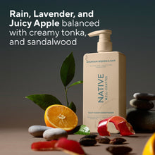 Native Daily Clean Men's Conditioner, Silicone and Sulfate Free, Mountain Sequoia & Rain, 16.5 fl oz (PACK OF 3 )
