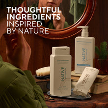 Native Daily Clean Men's Shampoo, Silicone and Sulfate Free, Mountain Sequoia & Rain, 16.5 fl oz (PACK OF 3 )