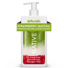Native Limited Edition Strawberry Matcha Boba Shampoo and Conditioner Regimen