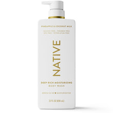 NativeMoisturizingBodyWash_Pineapple_CoconutMilk_22floz1 - USA Mega Market
