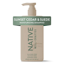 Native Moisturizing Men's Shampoo, Sunset Cedar & Suede, 16.5 fl oz (PACK OF 3 )