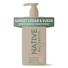 Native Moisturizing Sunset & Cedar Men's 16.5oz Shampoo & Conditioner Set