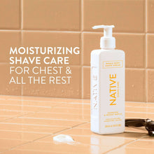 Native Shave Cream for Face & Body, Espresso & Woody Maple 7.6 fl oz
