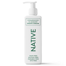 Native Shave Cream for Face & Body, Cedarwood & Jasmine 7.6 fl oz