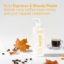 Native Shave Cream for Face & Body, Espresso & Woody Maple 7.6 fl oz