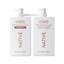 Native Cashmere & Vanilla Shampoo and Conditioner Set, 68 fl. oz.