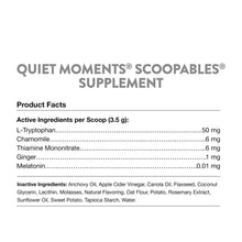 Suplemento calmante NaturVet Scoopables Quiet Moments para gatos, sabor salmón, 156 g, paquete de 2