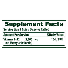 Nature_sBountyVitaminB-122500mcg_300QuickDissolveTablets - Brands For Less USA
