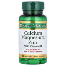 Nature_sBounty_CalciumMagnesiumZincwithVitaminD3_100CoatedCaplets - USA Mega Market