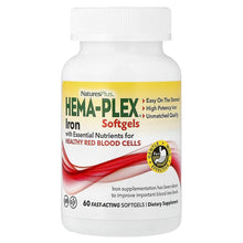 NaturesPlus_Hema-Plex_Iron_60Fast-ActingSoftgels - USA Mega Market