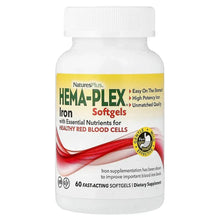 NaturesPlus, Hema-Plex® Iron, 60 Fast-Acting Softgels