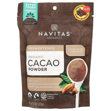 NavitasOrganics_OrganicCacaoPowder_Unsweetened_8oz_227g - USA Mega Market