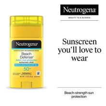 Neutrogena Beach Defense Sunscreen Stick, SPF 50+, 2 pk.
