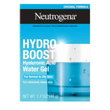 Neutrogena Hydro Boost Trifecta: Water Gel Facial Moisturizer, Gel Cleanser, & Makeup Remover Wipes, Set