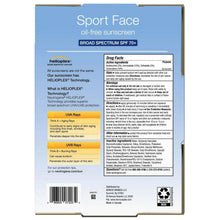Neutrogena Sport Face Sunscreen, Oil-Free, 2 pk. 2.5 fl. oz.