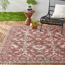NicoleMillerNewYorkPatioCountryAyalaBotanicalFloralIndoorOutdoorAreaRug7 - USA Mega Market