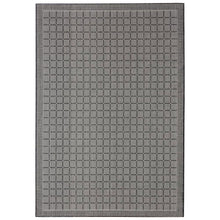 NicoleMillerNewYorkPatioCountryLunaContemporaryGeometricIndoorOutdoorAreaRug_BlackGray5 - USA Mega Market