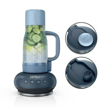 Ninja BlendBOSS 26-Oz Personal Blender, for Smoothies & Frozen Drinks, Travel Tumbler with LeakProof Lid and Chug Spout, Auto-iQ Technology, 1200PW, DB301CY Cyberspace