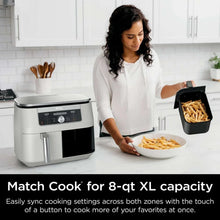 Ninja Foodi 6-in-1, 8-Quart 2 Basket Air Fryer with DualZone Technology