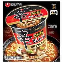 Nongshim_ShinBlackPremiumNoodleSoupCups_Spicy_3.5oz_8-Count - USA Mega Market