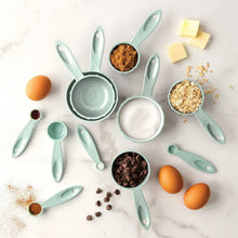 NordicWareSeaGlassBlueMeasuringCupsandMeasuringSpoonsSet4 - USA Mega Market