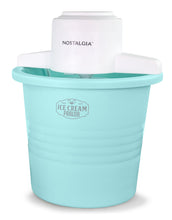 Nostalgia-4-Quart-Electric-Parlor-Style-Ice-Cream-Maker-with-Carrying-Handle-Aqua-White_de70907e-52cc-4ee2-a9a4-f4b316d575a2.d34c37fcba4a35deaf275119534911d1 - USA Mega Market