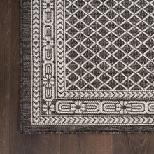 NourisonGardenSpringIndoorOutdoorRugCollection-MeadowBlack1-_4 - USA Mega Market