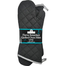 NouvelleLegendeFlameRetardantOvenMitt_Black_2-count - USA Mega Market