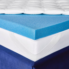 Novaform ComfortGrande Plus Advanced Gel Memory Foam Mattress Topper