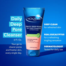Noxzema Ultimate Clear Face Wash, Daily Deep Pore Cleanser – Deep Cleansing Face Wash, 6oz