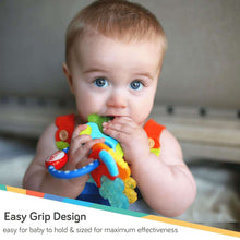 Nuby IcyBite Textured and Soothing Teether for Baby, Neutral