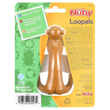 Nuby Loopals Silicone Teether, Brown Monkey Character