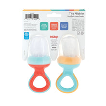 Nuby Nibbler First Soft Foods Feeder with Hygienic Case for Infants, 2 Pack