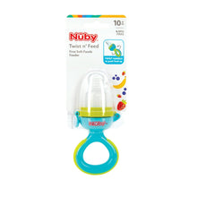 Nuby Twist n' Feed First Soft Foods Feeder with Cover for Infants
