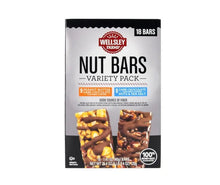 Wellsley Farms Nut Bars, Variety Pack, 1.41 oz (18-pk)
