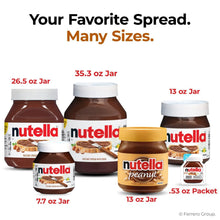 Nutella Peanut Spread, 26.5 oz., 2 pk.
