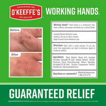 O'Keeffe's Working Hands and Night Treatment, 3 oz., 3 pk.