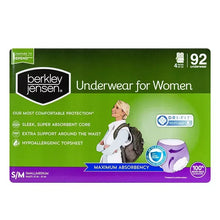 Berkley Jensen Adult Incontinence Underwear for Women, Select a Size