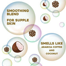 (4 pack) OGX Smoothing + Coconut Coffee Exfoliating Body Scrub, 19.5 Fl oz