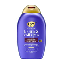 OGX Thick & Full + Biotin & Collagen Volumizing Hair Shampoo and Conditioner Duo, 13 fl oz