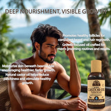 OKAYMenCastorOilBeard-HairGrowthOilLightweight-Moisturizing-Growth-StimulatingGroomingOil-Silico_8611_6 - USA Mega Market